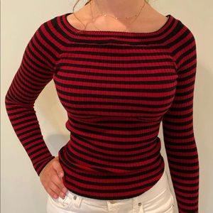Forever 21 Striped Long Sleeve Tee